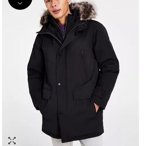 NWOT Michael Kors Men's Parka - Black - XL